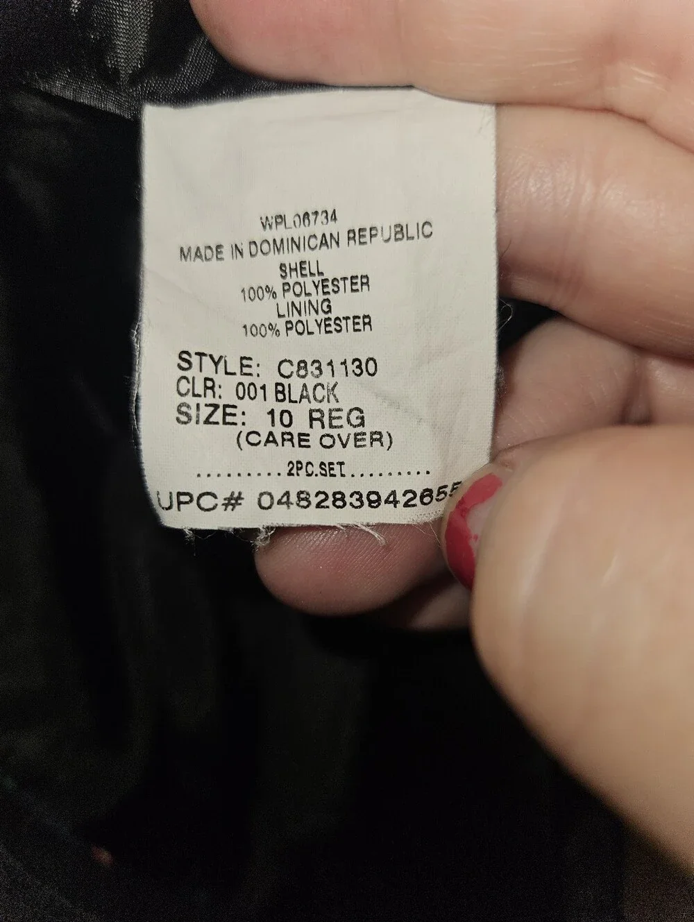 Chaps Boys Striped Suit Jacket Size 10 Reg